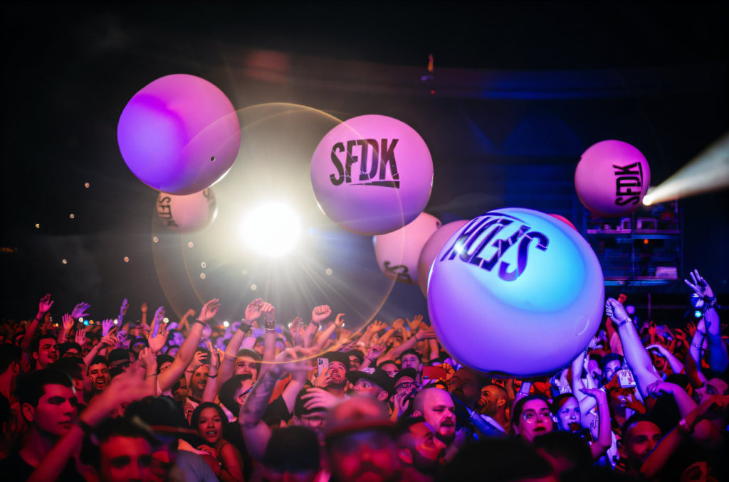 Balones publicitarios · Concierto SFDK