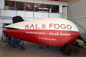 Mantenimiento y sostenibilidad: así reparamos un zeppelín personalizado en nuestra fábrica